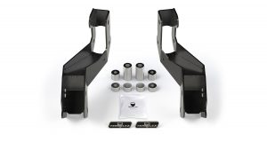 JL Wrangler/Unlimited and JT Gladiator: Front Control Arm Sport Frame Bracket Kit and HD Reinforcement Plate Kit