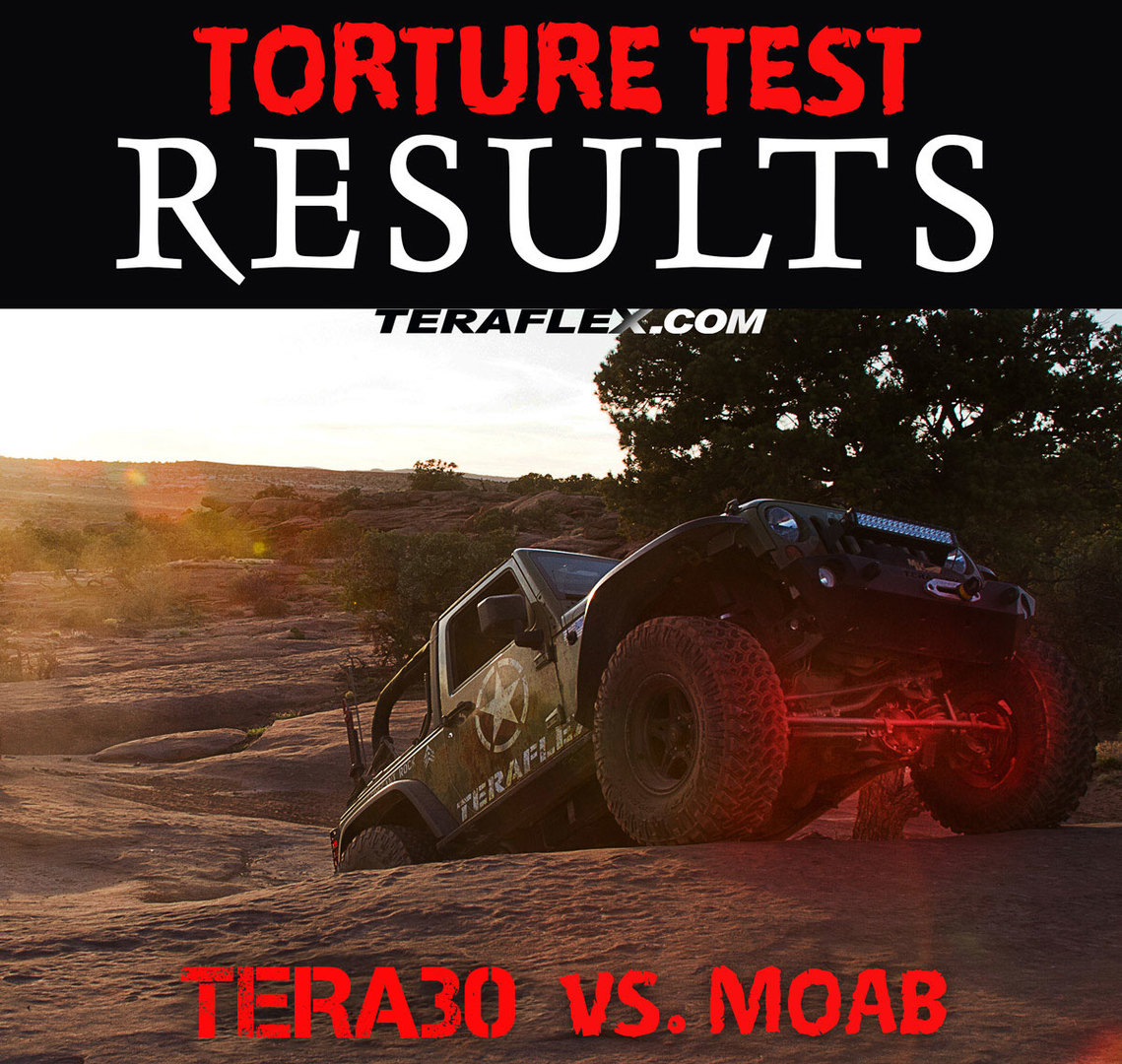 Torture Test: Tera30 HD Front Axle vs. Moab